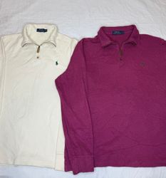 Ralph Lauren 1/4 zip Sweatshirt | V-T239