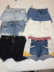 Levi's 501 Mini Shorts | V-T247