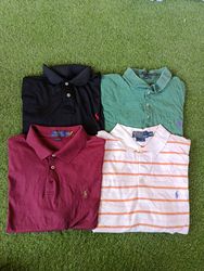 Ralph Lauren polo t-shirt (collared) 5Pcs (3744)