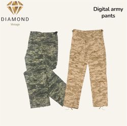 Pantalons d'armée numériques (DV -12-412)
