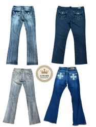 Jeans Únicos e Decorados Y2K