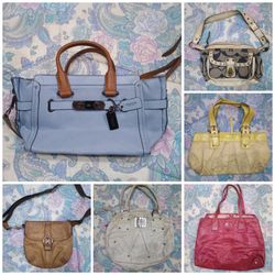 Coach & Vintage Guess Bags – 26 Pieces | Mixed Col..