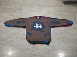 Upcycled patch work branded sweatshirts