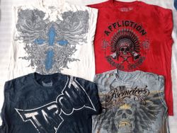 CR5680 Vintage Skull T-Shirt