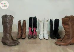 05 - Vintage Western Style Cowboy boots