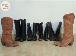 07 - Vintage Western Style Cowboy Boots
