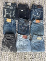 Pantaloni Denim Mix