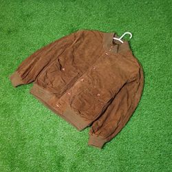 Jaquetas Bomber de Suede