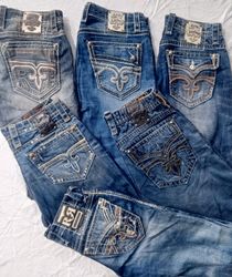 CR5693 Rock Revival Vintage Jeans