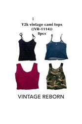 Y2K vintage Vibe Check: Vintage Cami Bundle (VR-11..