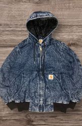 Carhartt Vintage Active Acid Wash Rework Style Jac..
