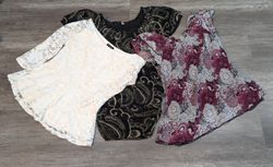 1617 - Unbranded Y2K Style Blouse