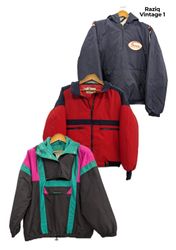 💥 RV1438 Vintage Windbreaker Jacken