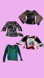 Y2k Boho Style Blouse