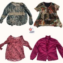 Y2K Boho Mesh Tops Dreams Bundle(MT-005)