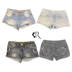 Shorts Sexy de Jeans Y2K Cyber Era Girl RW-1404