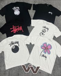Stussy überarbeitet Stil bedruckte T-Shirts #2312
