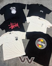 Stussy reworked style printed T-shirts #2312