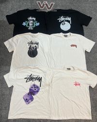 Stussy reworked style printed T-shirts #2312