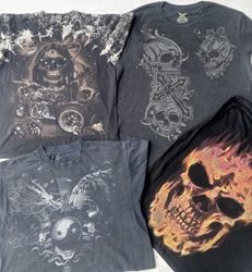 CR5696 Vintage Skull T-Shirt