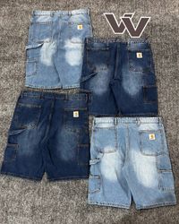 Shorts en denim de style retravaillé Carhartt #231..