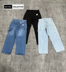 Jean double genou Carhartt vintage {23/12}