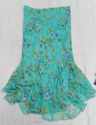 Designer Flowery Skirts