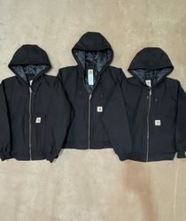 Carhartt reworked style black active jackets #2312