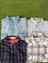 Levi's shirt 70s style 8Pcs (3867)