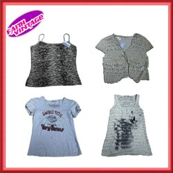 Y2K Vintage Vibe Top & Skirt (FV-262)