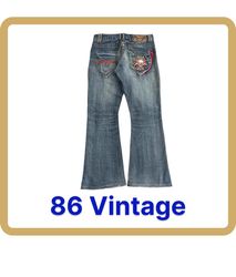 Y2K Embroidery Jeans (066)