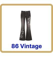 Y2K Embroidery Jeans (068)