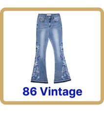 Y2K Embroidery Jeans (070)