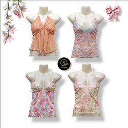 Y2K Style Pastel Color Cami