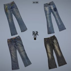 Jeans en denim Y2K IT Girl (AA-599)