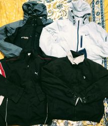 「Mix branded track jacket」