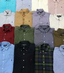 自動ポロ ラルフ・ローレン コットンシャツ 👔