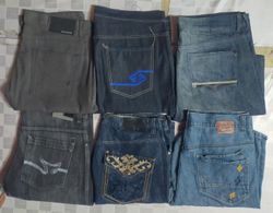 「ROCAWEAR AND OTHER MIX BRANDS JEANS AND SHORTS (M..