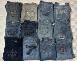 ROCK&ROLL AND OTHER MIX BRANDS JEANS (ID 1361)