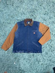 Veste en denim / toile Carhartt recyclée