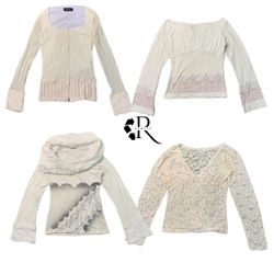 Y2Kクリーンガール長袖トップス RW-1410