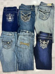 R322 Ladies Y2k Flared Jeans