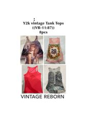 Y2K It-Girl Bundle: Vintage Tank Tops (VR-11:87)