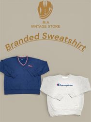 バンドスウェットシャツ