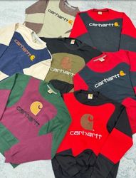 「Carhartt Rework Style クルーネックスウェットシャツ」