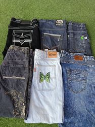 Hip Hop jeans 8Pcs (3879)