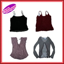 Crochet Craze Tops Mix(FV-266)