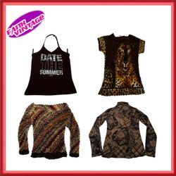 Jungle Whimsy Beauty Tops Vestidos & Mistura de Co..