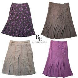 Y2K Aqua Vibes long Skirts RE-2666