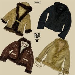 Y2K The Vintage Vibe Afghan Jackets/Coats (AA-603)